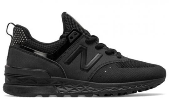 Кроссовки New Balance NB 574 Sport Casual Shoes Women's Low-Top Black WS574BKG