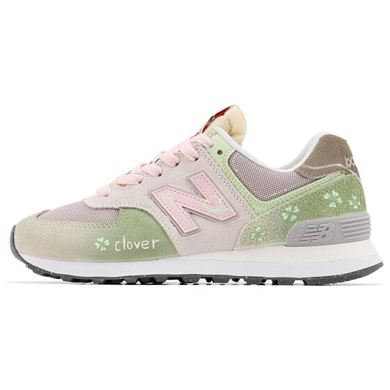 Кроссовки New Balance NB 574 Casual Shoes Unisex Low-Top Green White U574RCD(