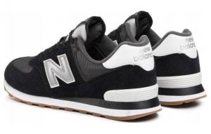 Для бега New Balance NB 574 Running Shoes Unisex Low-Top Black ML574SPT