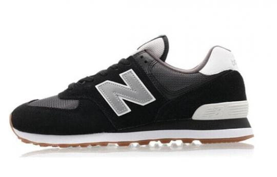 Для бега New Balance NB 574 Running Shoes Unisex Low-Top Black ML574SPT