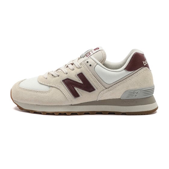 Для бега New Balance NB 574 Running Shoes Women's Low-Top Brown WL574RCF