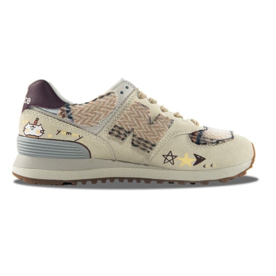 Для бега New Balance NB 574 Running Shoes Women's Low-Top Brown WL574RCF