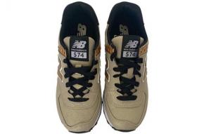 Для бега New Balance NB 574 Running Shoes Women's Low-Top Black/Gold WL574SFF