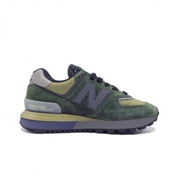 Для бега New Balance NB 574 Running Shoes Unisex Low-Top Green U574LGIL