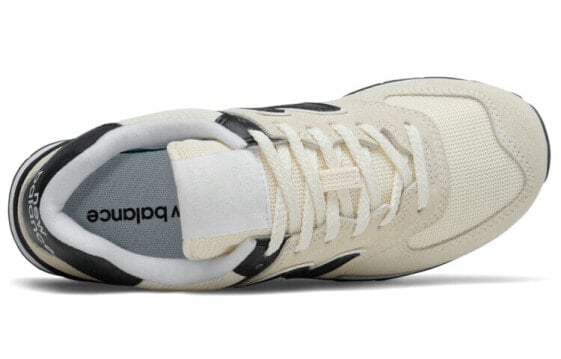 Для бега New Balance NB 574 Running Shoes Women's Low-Top Beige Black WL574LBA