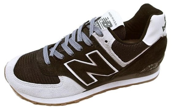 Для бега New Balance NB 574 Series Running Shoes Unisex Low-Top Black White US574CM2