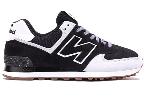 Для бега New Balance NB 574 Series Running Shoes Unisex Low-Top Black White US574CM2