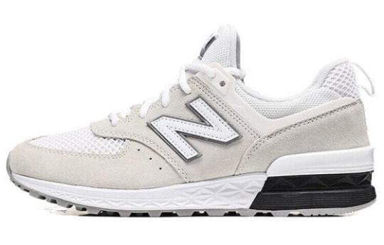 Для бега New Balance 574 Grey White Black Midsole MS574STW