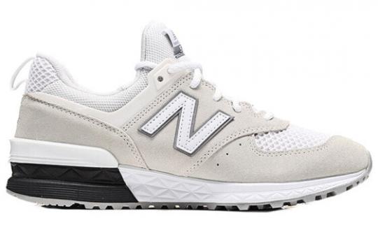 Для бега New Balance 574 Grey White Black Midsole MS574STW