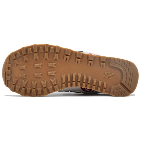 Для бега New Balance NB 574 Running Shoes Unisex Low-Top Red/Blue ML574LGI