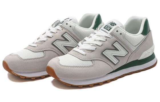 Для бега New Balance 574 White Green Gum ML574TD2