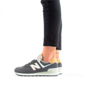 Для бега New Balance NB 574 Series Running Shoes Women's Low-Top Magnet Gray WL574SYP