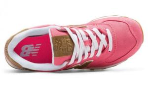 Для бега New Balance 574 Pink Beewax Women's WL574CDA