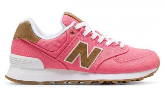 Для бега New Balance 574 Pink Beewax Women's WL574CDA