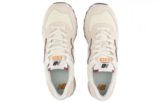 Для бега New Balance 574 Off White Burgundy 2023 U574OP2