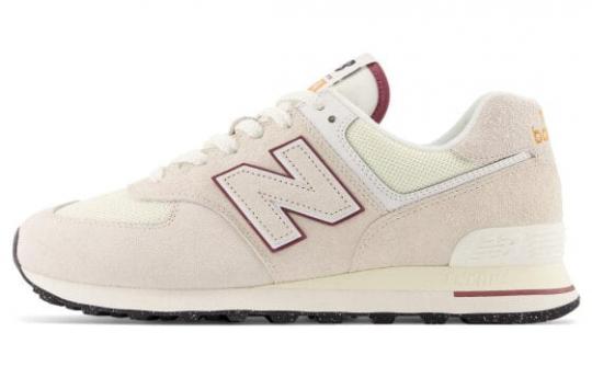 Для бега New Balance 574 Off White Burgundy 2023 U574OP2