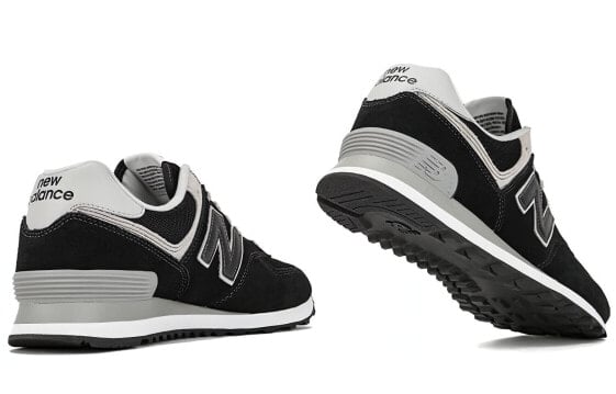 Для бега New Balance NB 574 Running Shoes Unisex Low-Top Black ML574EGK