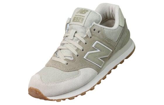 Для бега New Balance NB 574 Running Shoes Unisex Low-Top Light Brown ML574SEA