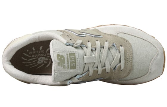 Для бега New Balance NB 574 Running Shoes Unisex Low-Top Light Brown ML574SEA