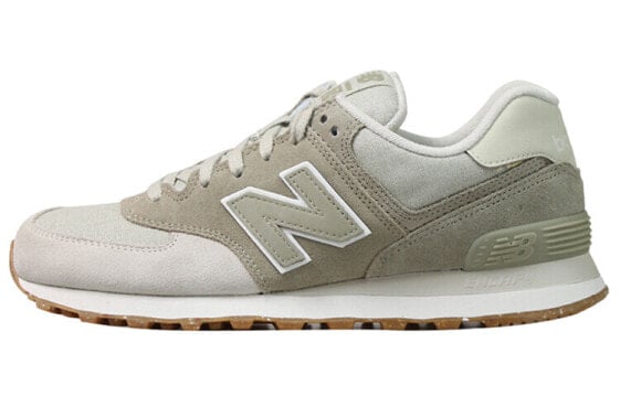 Для бега New Balance NB 574 Running Shoes Unisex Low-Top Light Brown ML574SEA