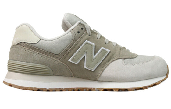 Для бега New Balance NB 574 Running Shoes Unisex Low-Top Light Brown ML574SEA