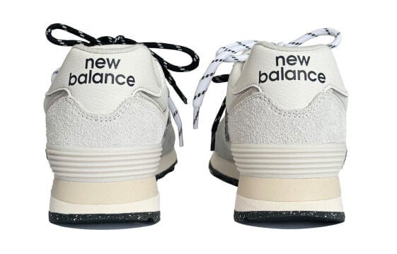 Для бега New Balance NB 574 Running Shoes Unisex Low-Top Gray White U574LS2(