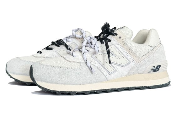 Для бега New Balance NB 574 Running Shoes Unisex Low-Top Gray White U574LS2(