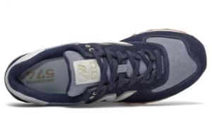 Для бега New Balance NB 574 Running Shoes Unisex Low-Top Navy Blue ML574SNJ