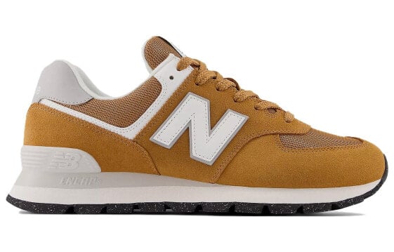 Для бега New Balance NB 574 Running Shoes Unisex Low-Top Orange White ML574D2Z