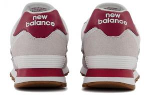 Для бега New Balance 574 White Red Gum ML574TE2