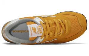 Для бега New Balance NB 574 Series Running Shoes Women's Low-Top Earth Gold White Gray Black WL574UNB