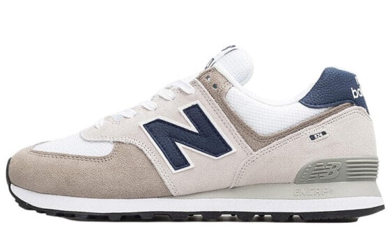 Для бега New Balance 574 Grey White Navy ML574EAG