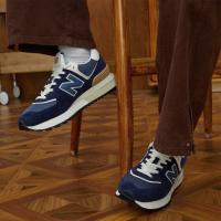 Для бега New Balance 574 Navy White Beige U574LGBB