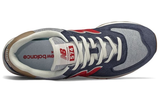 Для бега New Balance NB 574 Running Shoes Unisex Low-Top Night Blue ML574PTR