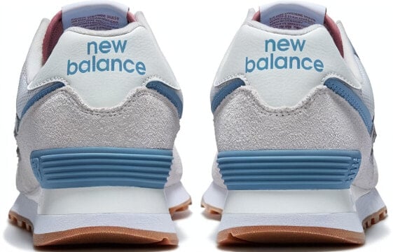 Для бега New Balance NB 574 Running Shoes Unisex Low-Top Ivory White ML574ERF