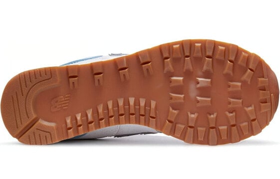 Для бега New Balance NB 574 Running Shoes Unisex Low-Top Ivory White ML574ERF