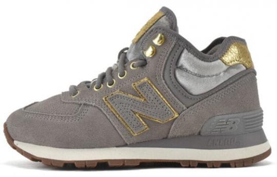 Для бега New Balance NB 574 Series Running Shoes Women's Mid-Top Gray WH574FBB