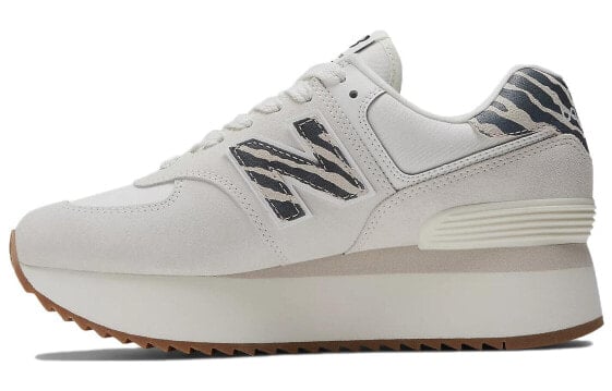 Для бега New Balance 574 Plus Sea Salt Animal Print Women's WL574ZDD