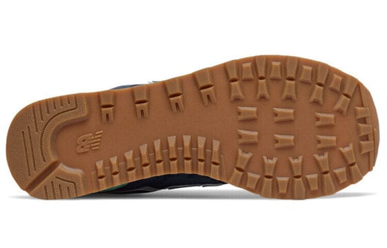 Для бега New Balance NB 574 Running Shoes Women's Low-Top Blue/White Green WL574BCM