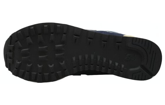 Для бега New Balance NB 574 Running Shoes Unisex Low-Top Marine Blue ML574VN