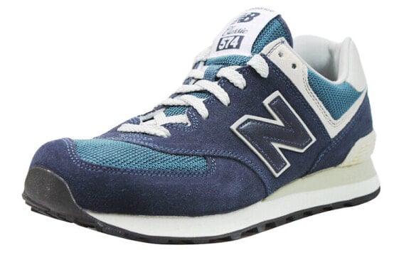 Для бега New Balance NB 574 Running Shoes Unisex Low-Top Marine Blue ML574VN