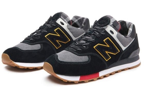 Для бега New Balance 574 Black Team Red ML574HMJ