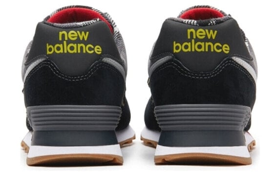 Для бега New Balance 574 Black Team Red ML574HMJ