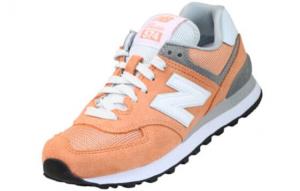 Для бега New Balance NB 574 Running Shoes Women's Low-Top Peach Pink WL574CB