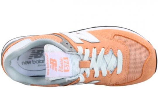 Для бега New Balance NB 574 Running Shoes Women's Low-Top Peach Pink WL574CB