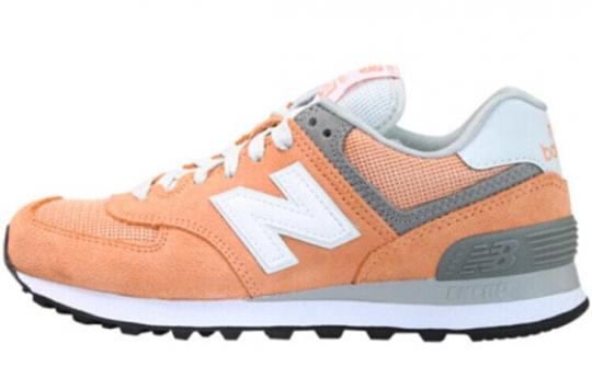 Для бега New Balance NB 574 Running Shoes Women's Low-Top Peach Pink WL574CB