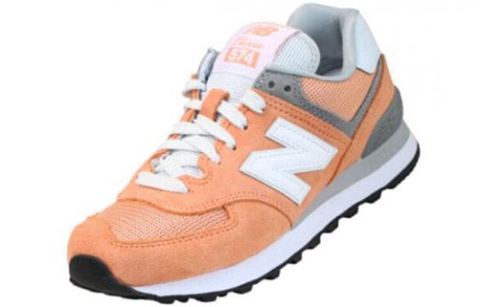 Для бега New Balance NB 574 Running Shoes Women's Low-Top Peach Pink WL574CB