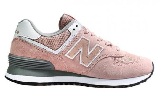 Для бега New Balance NB 574 Running Shoes Women's Low-Top Pink WL574UNC