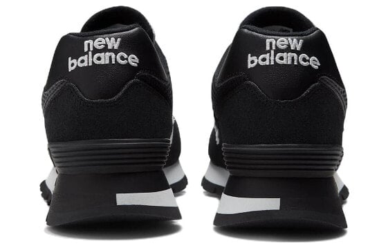 Для бега New Balance NB 574 Series Running Shoes Men Low-Top Black White ML574DGO