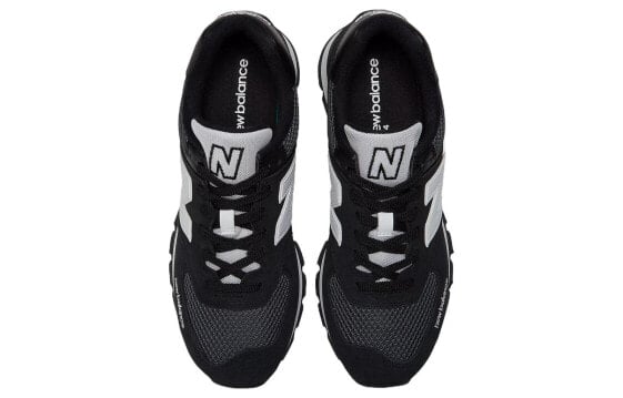 Для бега New Balance NB 574 Series Running Shoes Men Low-Top Black White ML574DGO